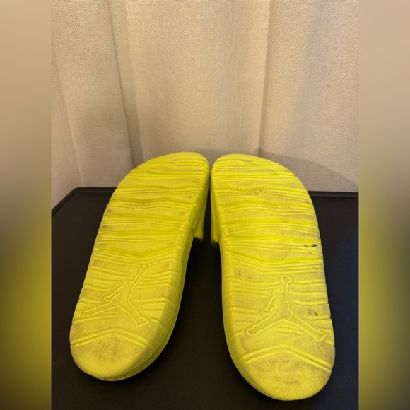 Jordan Neon Men Slides Sz13 - Picture 4 of 6